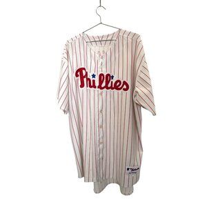 Majestic Philadelphia Phillies Ryan Howard #6 Baseball Jersey Size 56 Men's